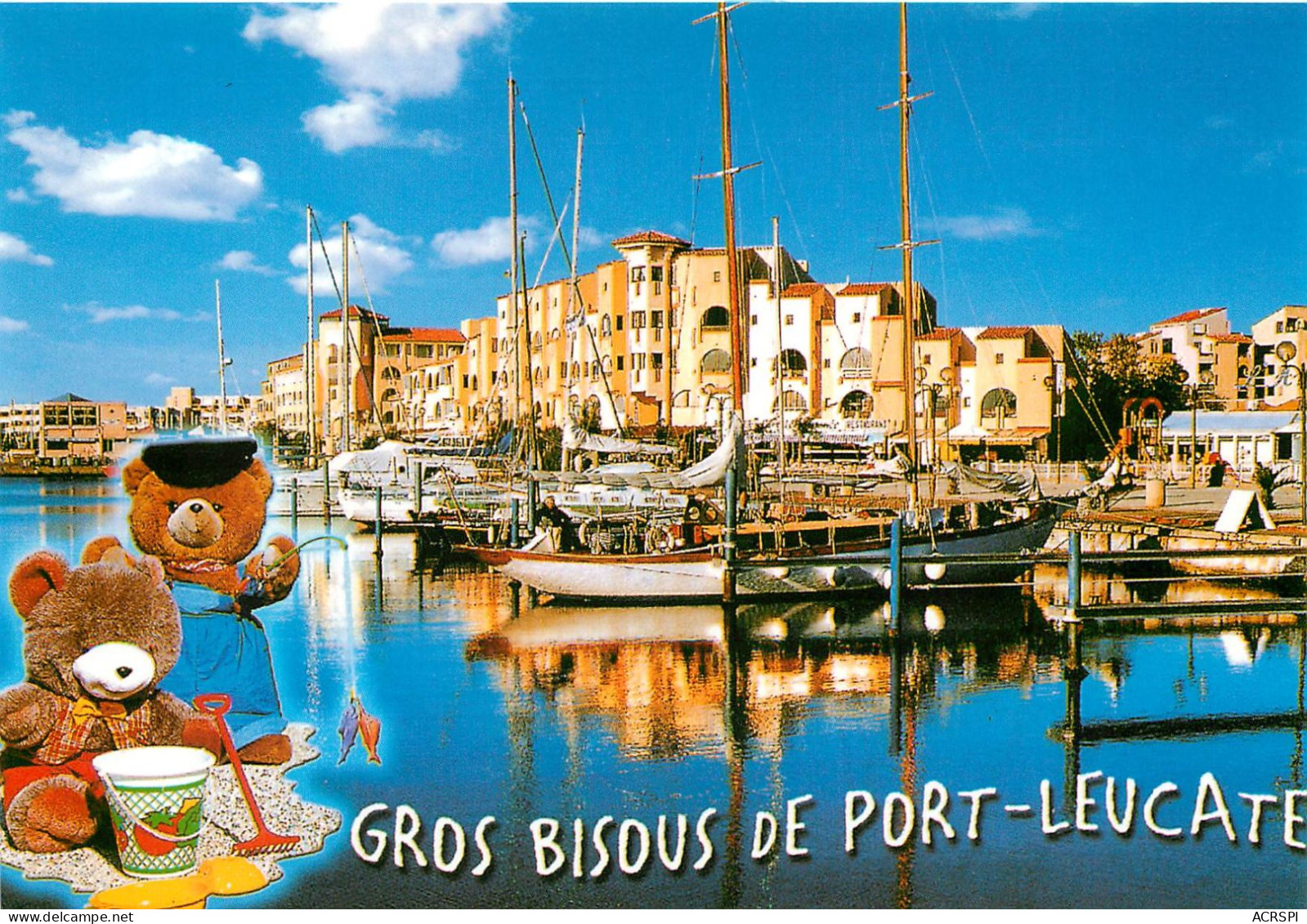 Port Leucate, Souvenir, Le Port De Plaisance (scan Recto-verso) KEVREN0081 - Leucate