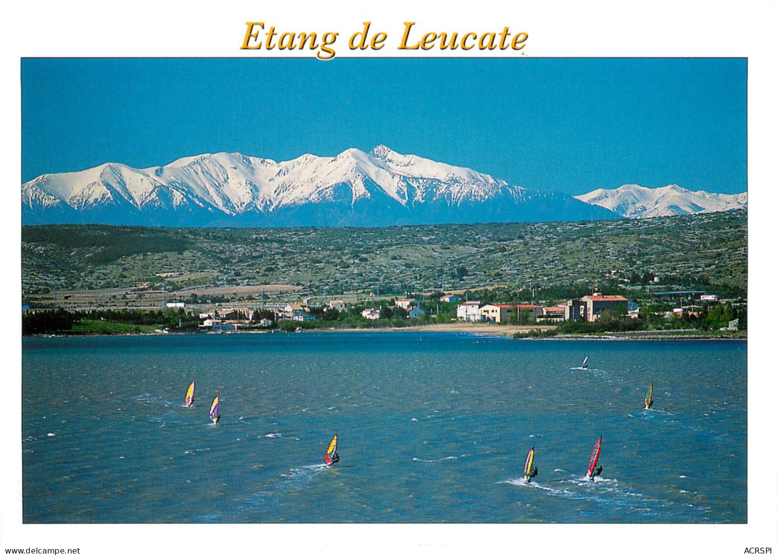 Leucate, L' Etang, Le Canigou (scan Recto-verso) KEVREN0081 - Leucate