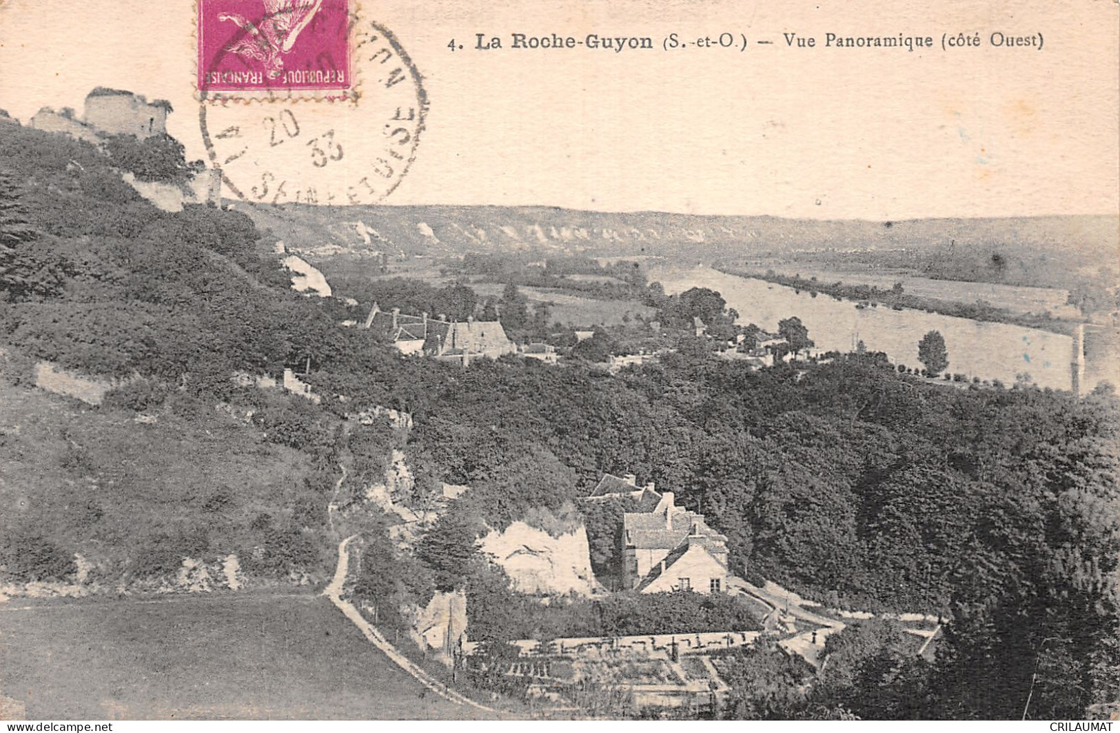 95-LA ROCHE GUYON-N°T2986-C/0355 - La Roche Guyon