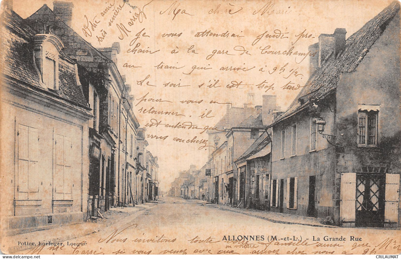 77-ALLONNES-N°T2988-C/0337 - Allonnes