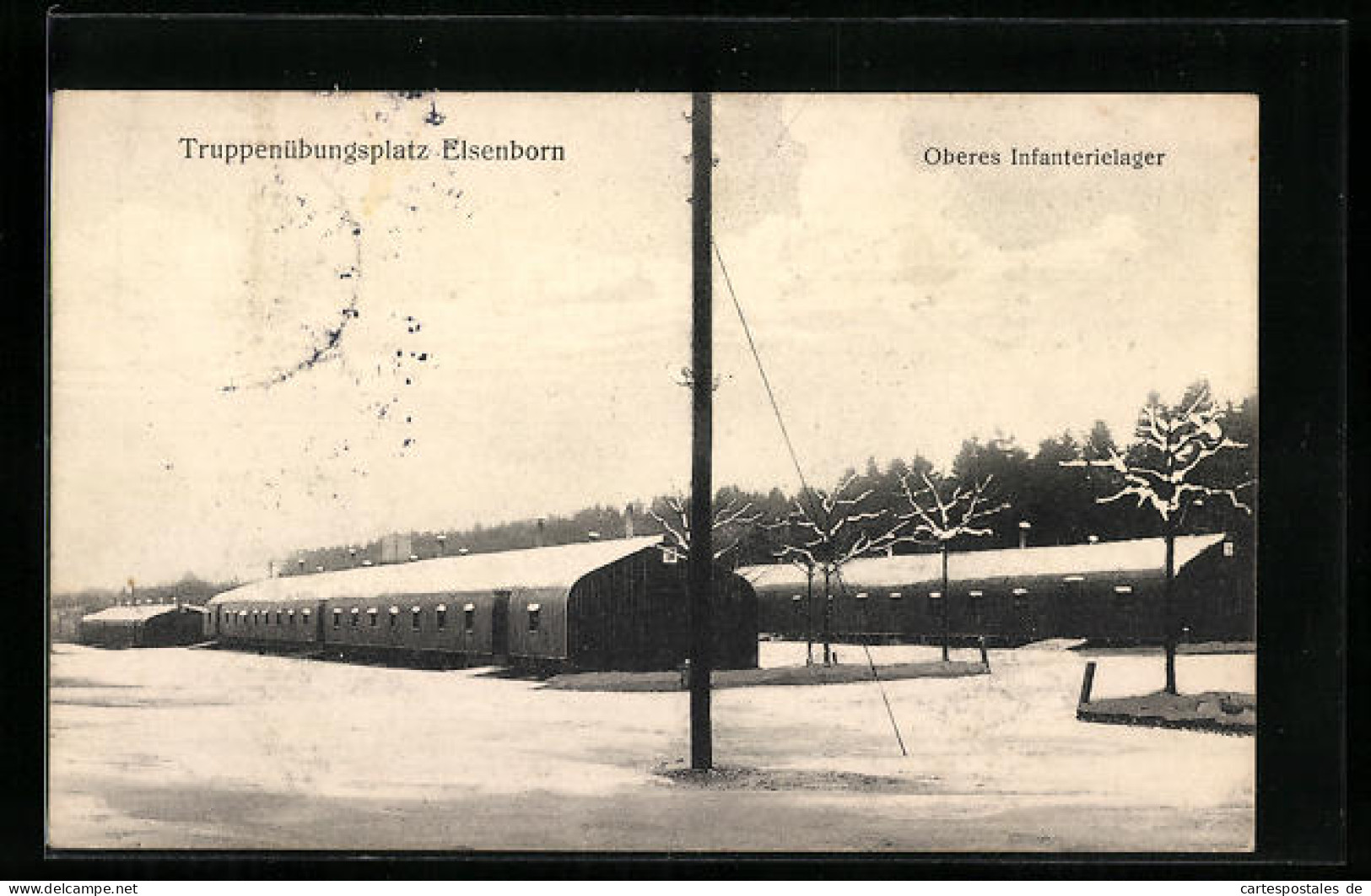 AK Elsenborn, Truppenübungsplatz, Oberes Infanterielager  - Elsenborn (Kamp)