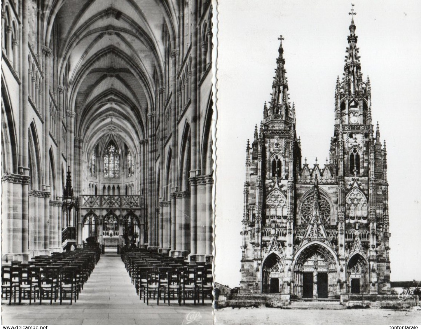 CPSM-  LOT DE 4 CARTES SUR LA BASILIQUE - L'Epine