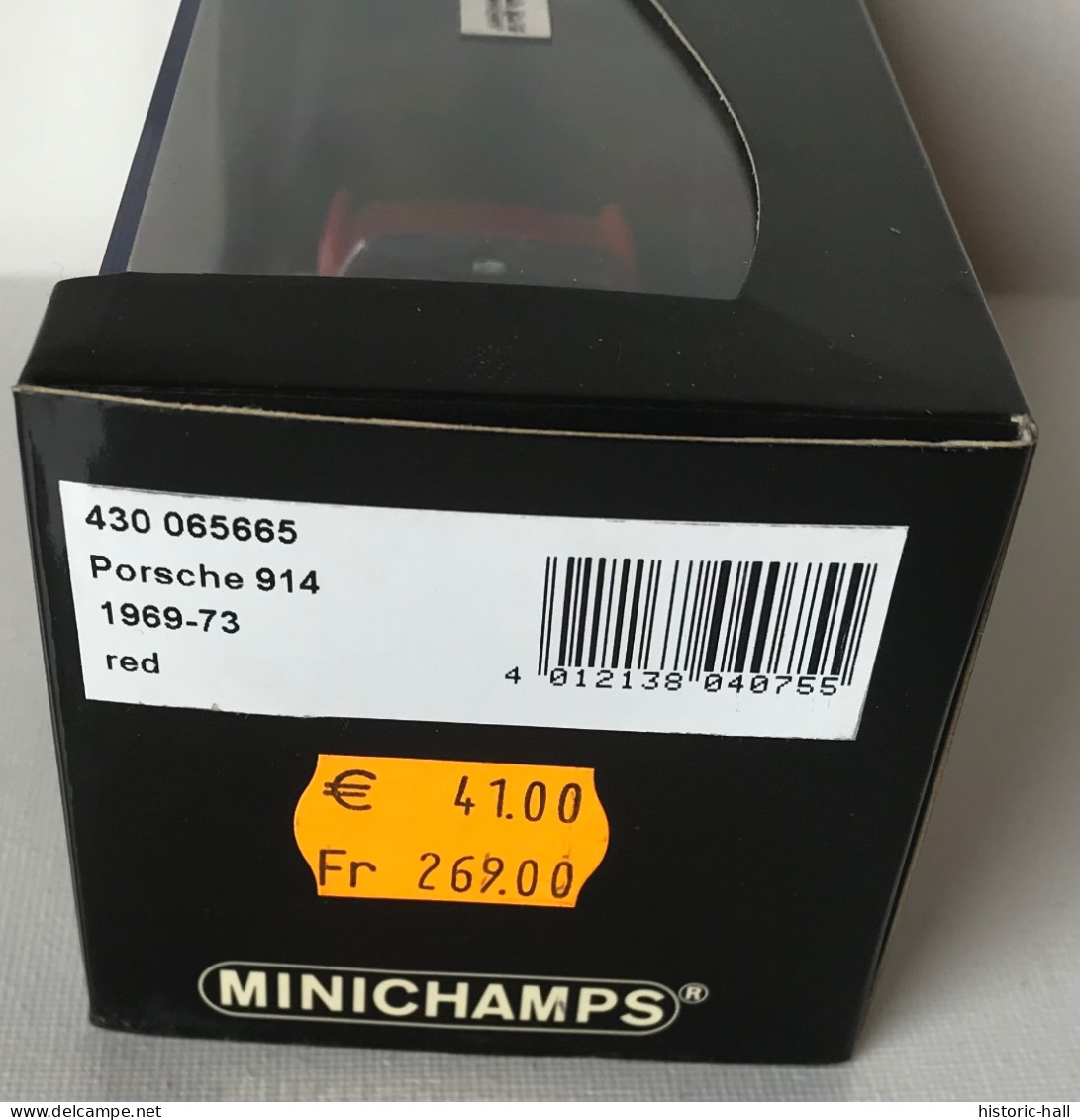MINICHAMPS - PORSCHE 914 (1969-73)