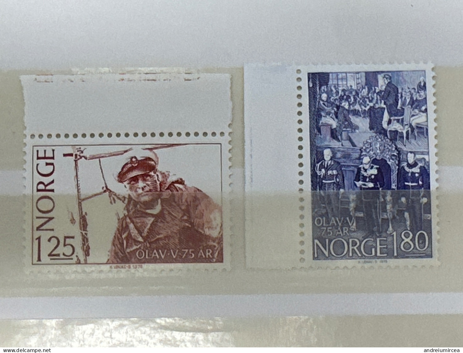 1979 MNH Norvège Olav V - Unused Stamps
