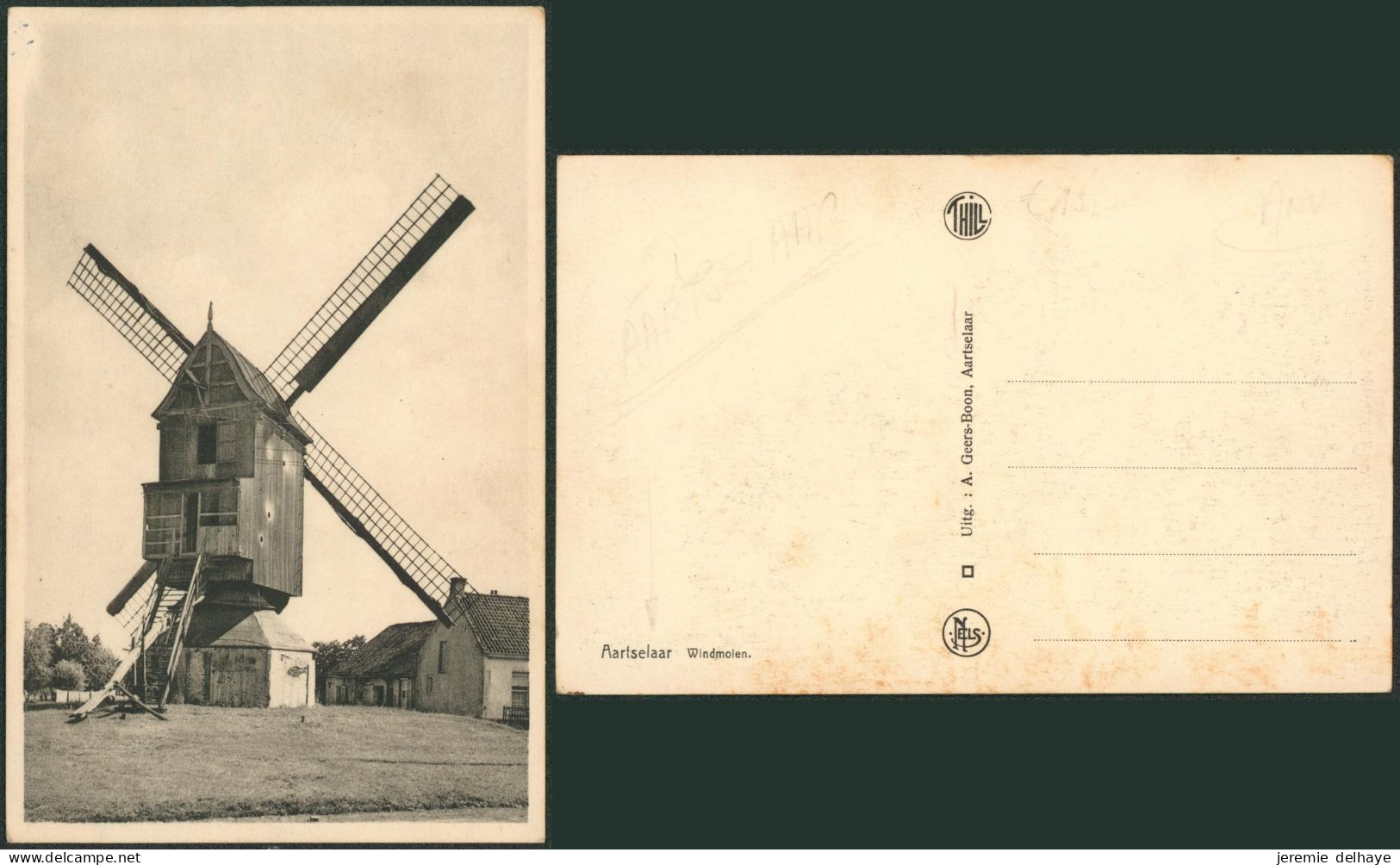 Carte Postale - Aartselaar : Windmolen (Nels) - Aartselaar