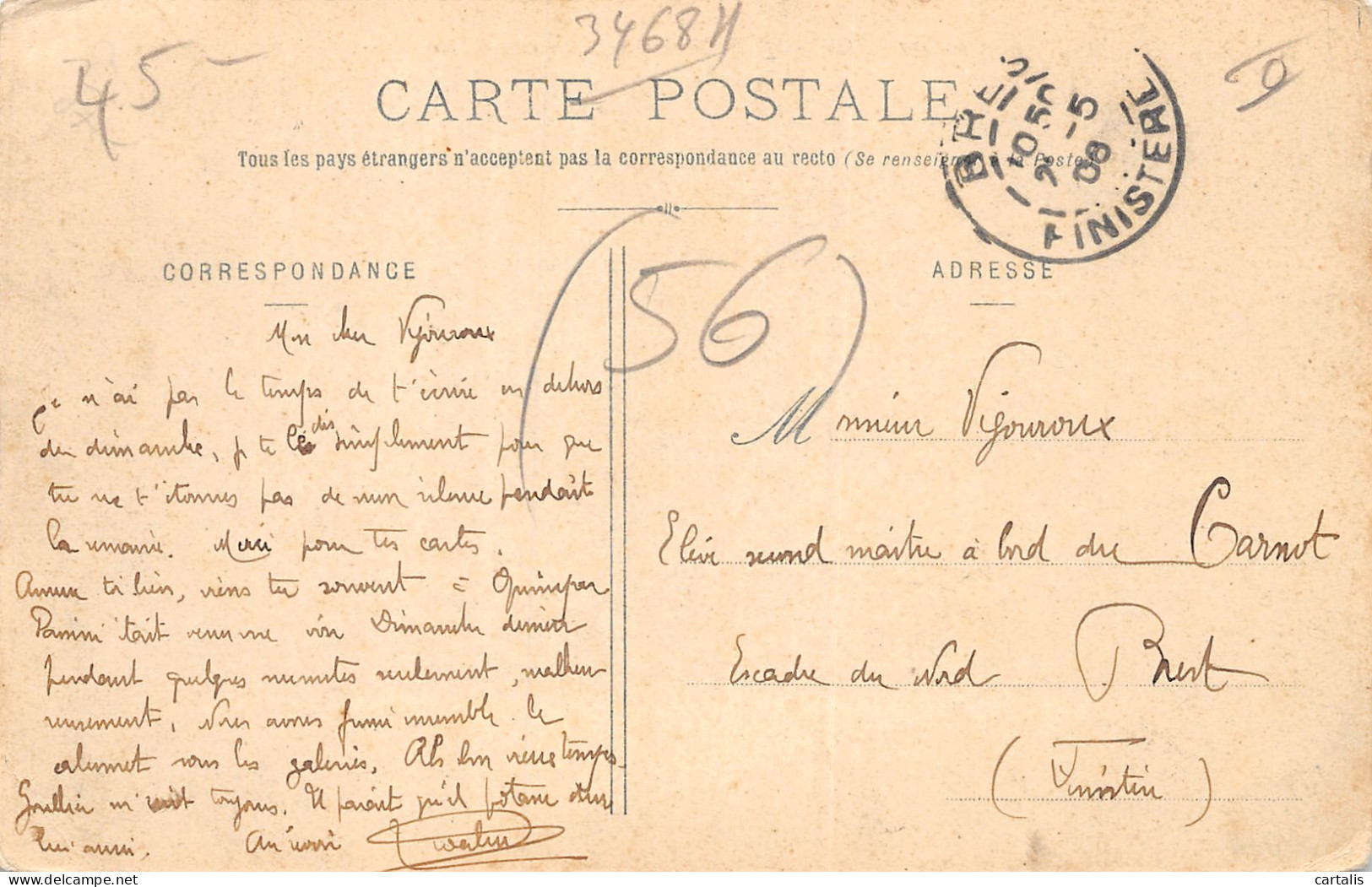 56-PORT LOUIS-N°C-3673-C/0119 - Port Louis