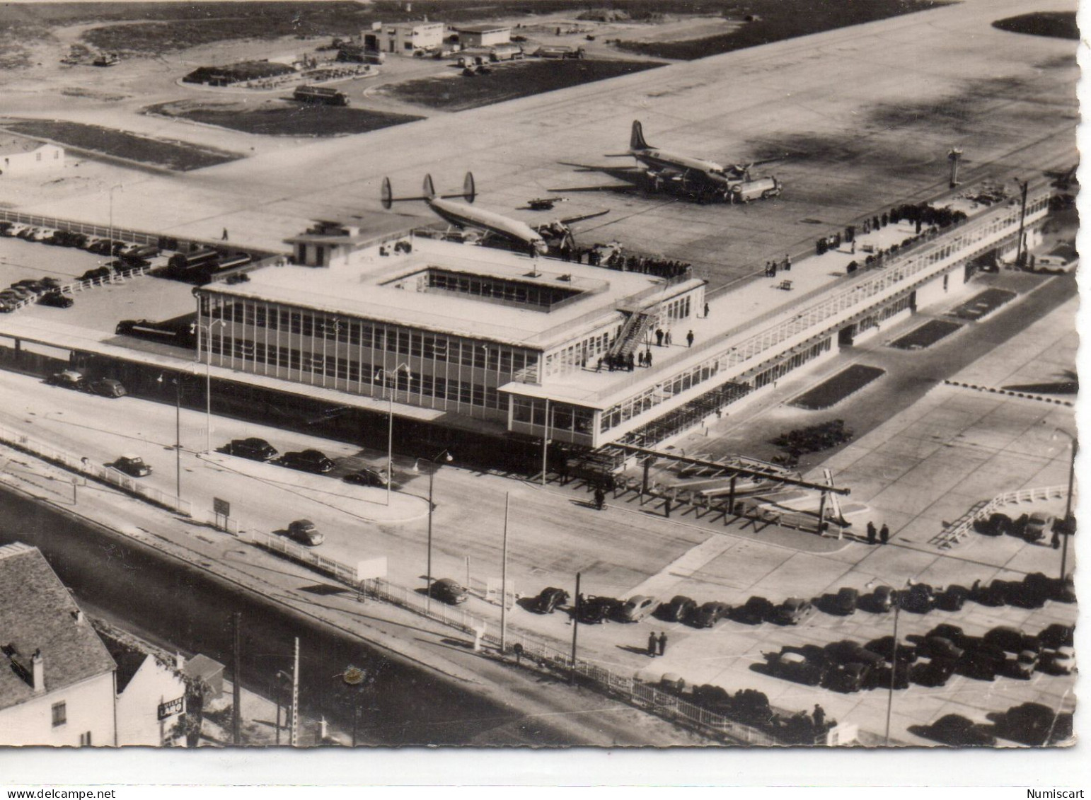 Aéroport Aérogare Aérodrome Paris-Orly Vue Aérienne Avions Aviation - Aerodrome