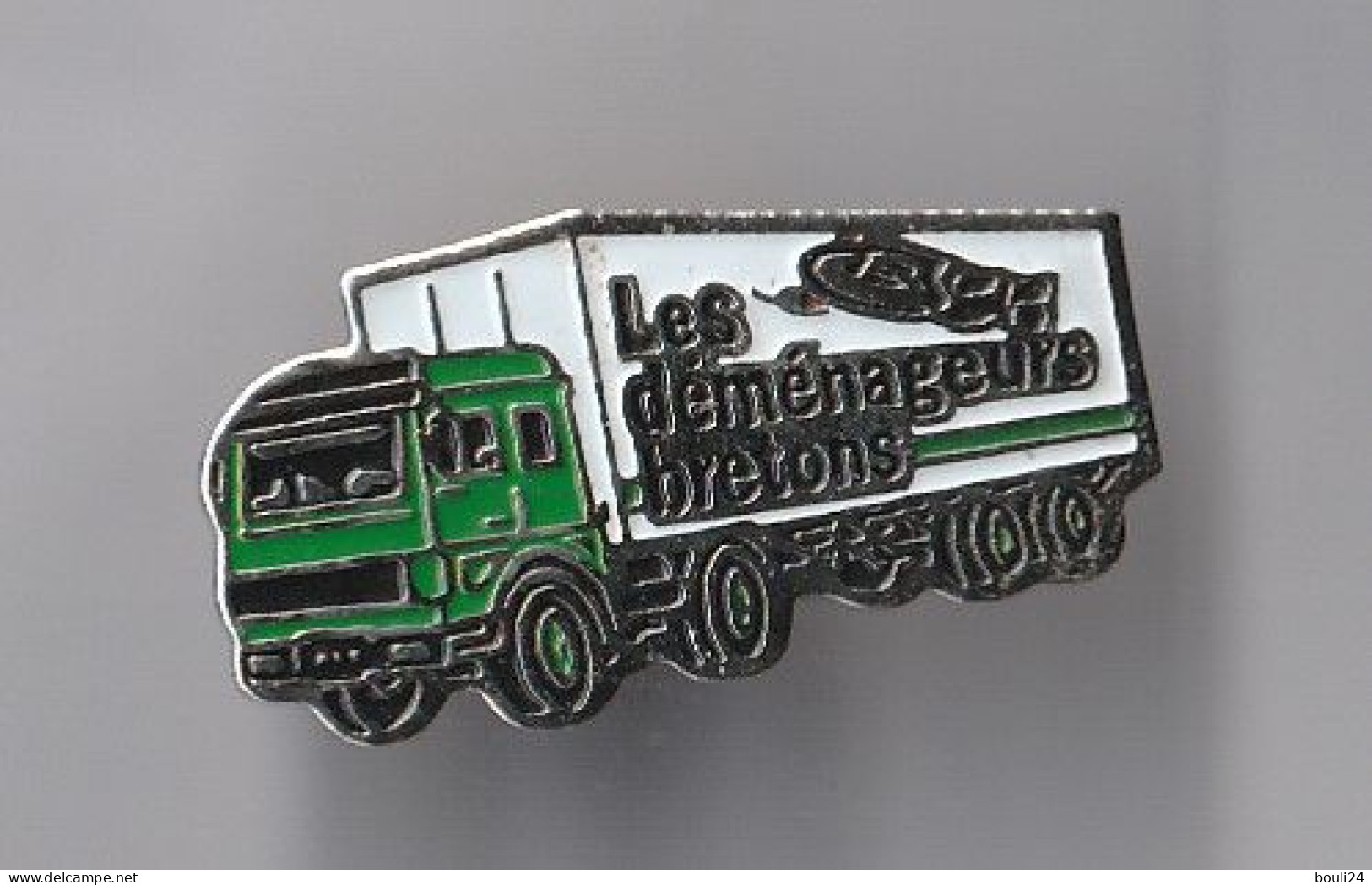 PIN'S   THEME  TRANSPORT  LES DEMENAGEURS  BRETONS - Transports