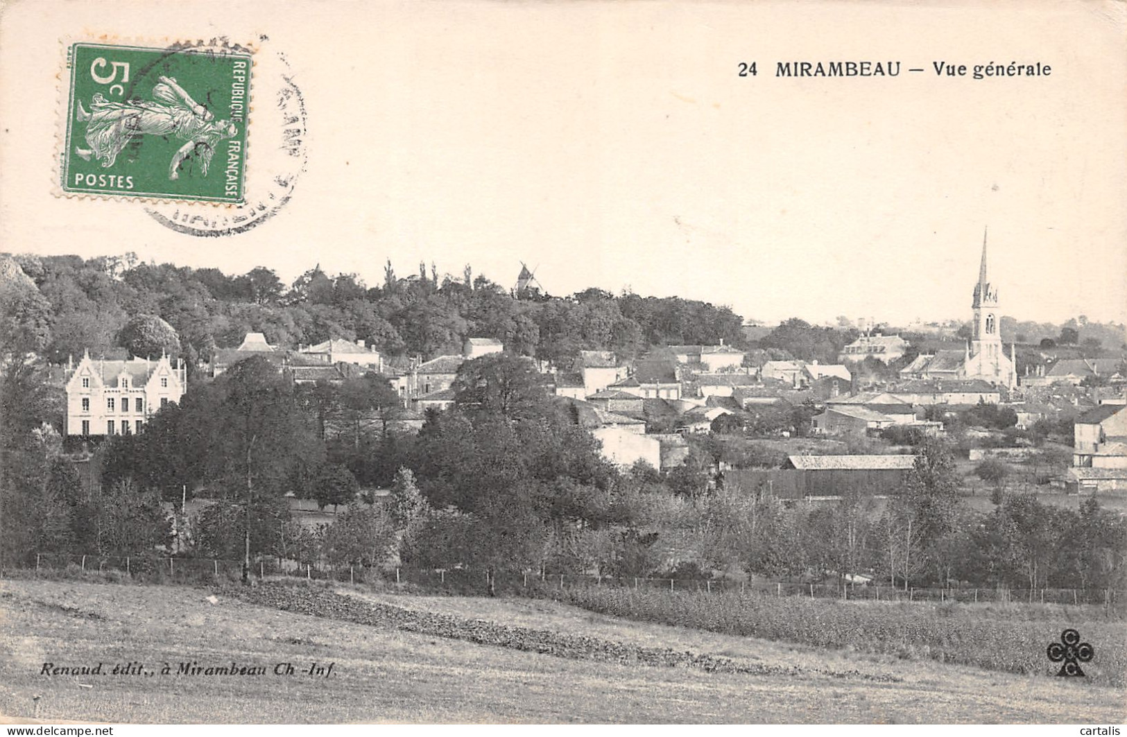 17-MIRAMBEAU-N°C-3675-C/0327 - Mirambeau