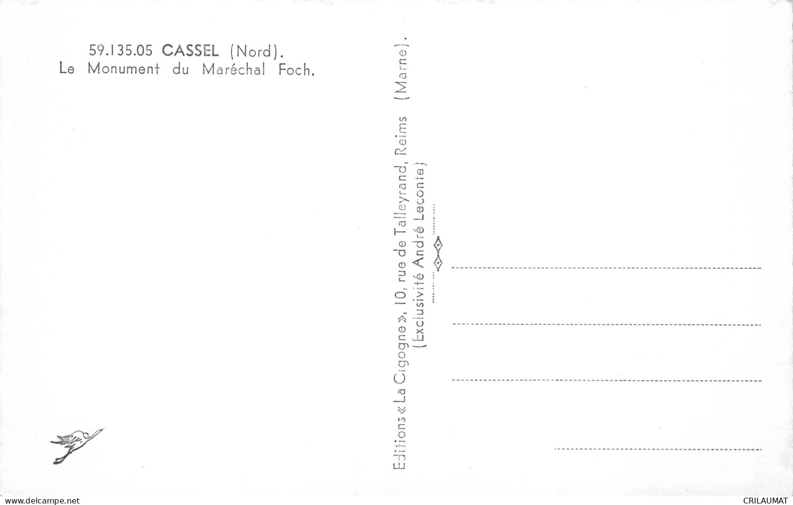 59-CASSEL-N°T2991-G/0387 - Cassel