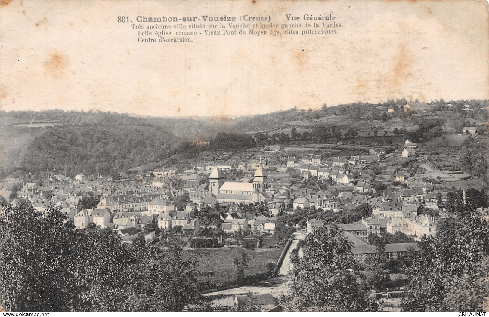 23-CHAMBON SUR VOUEIZE-N°LP2992-C/0261 - Chambon Sur Voueize