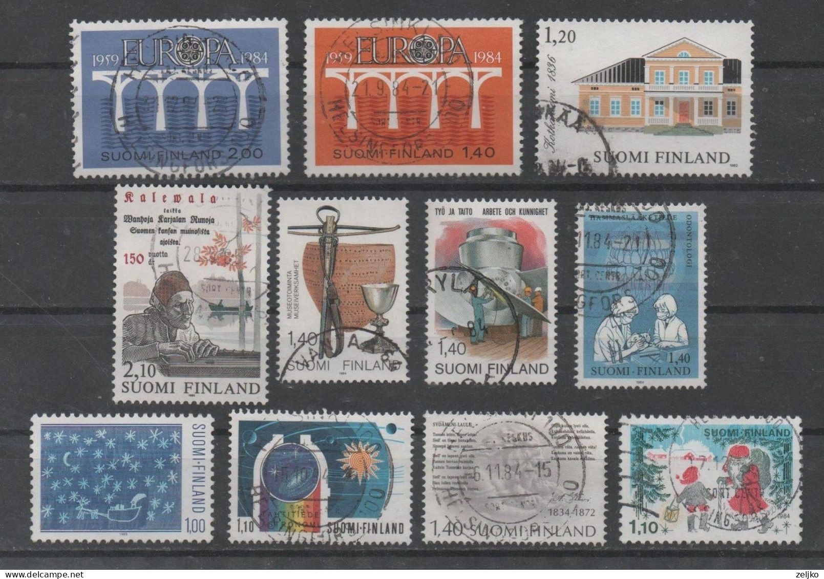 Finland, Used, Lot 2 - Gebruikt