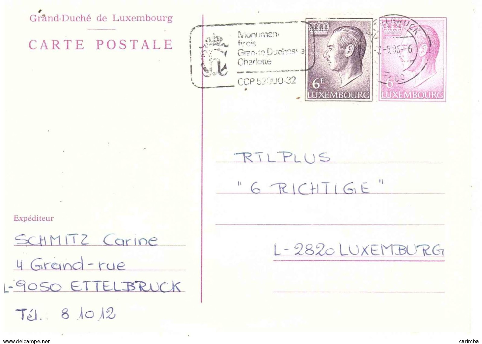 C.P. CON ANNULLO TARGHETTA - Enteros Postales