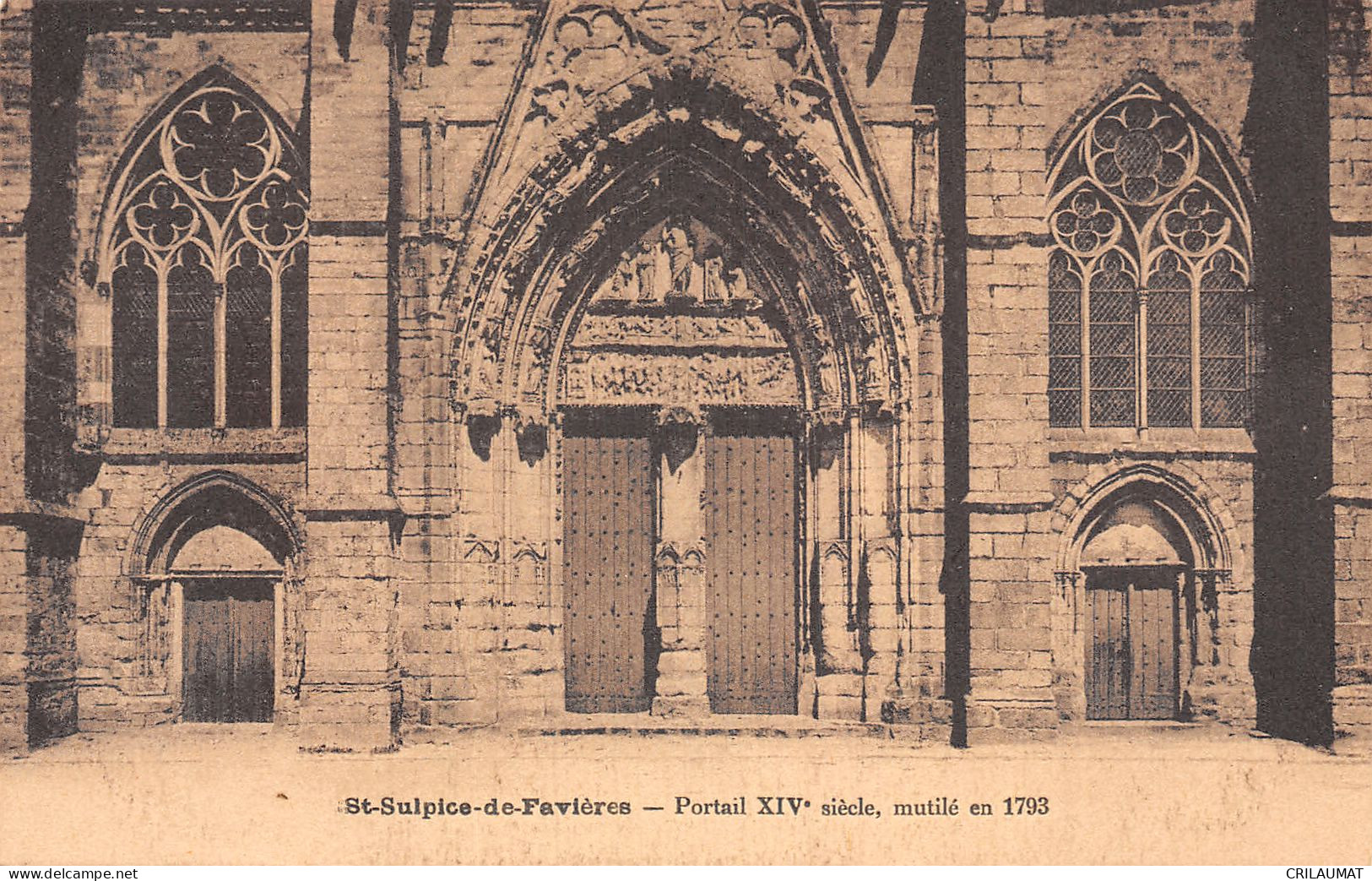 91-SAINT SULPICE DE FAVIERES-N°LP2992-E/0283 - Saint Sulpice De Favieres