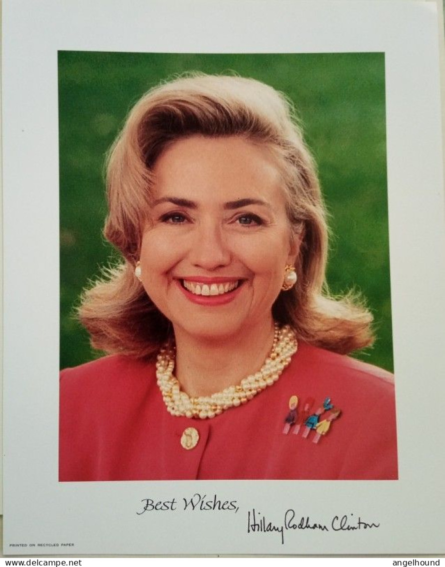 Hillary Clinton - Former Fist Lady And Senator  Of USA - Politiques & Militaires