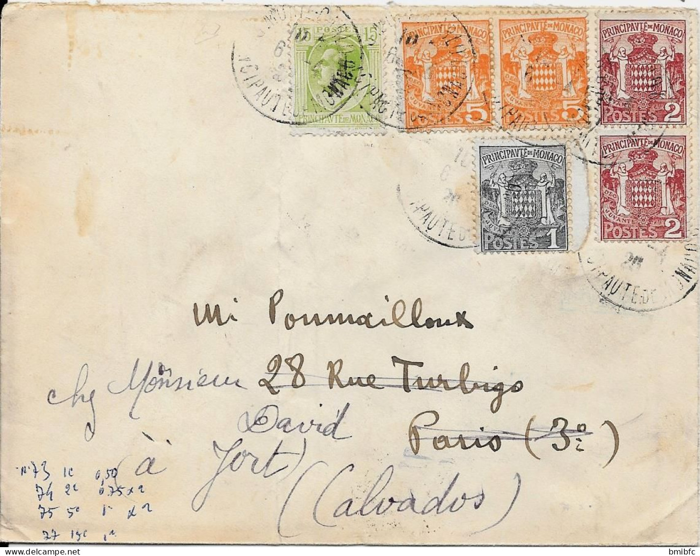 Sur Lettre De 1926 - Lettres & Documents