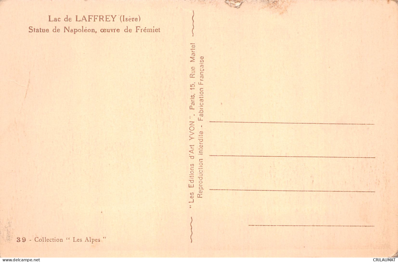 38-LAFFREY-N°LP2993-G/0273 - Laffrey