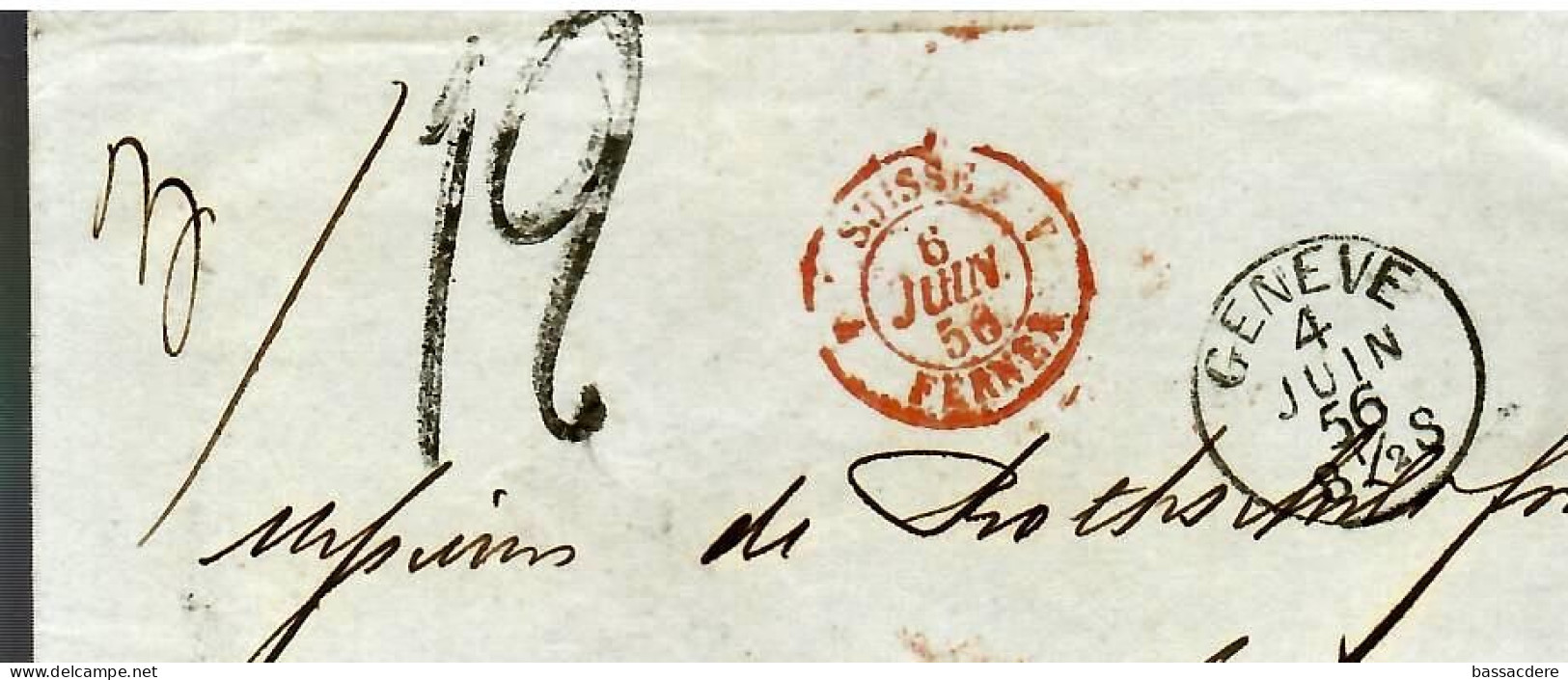 79429 -  De GENEVE Pour La France - Storia Postale