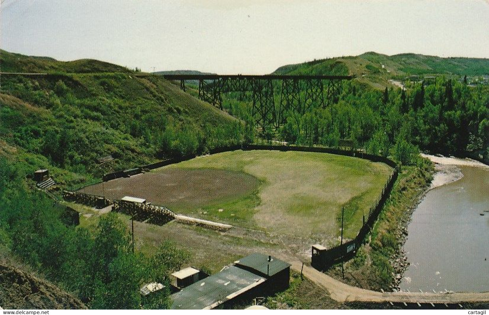 CPM -16179-Canada -Peace River.-Foot Davis Ball Park-ivraison Offerte - Other & Unclassified