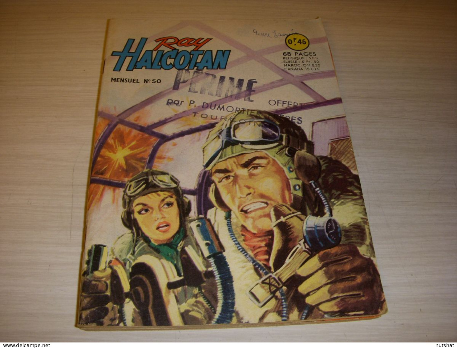 BD Pt Format RAY HALCOTAN N° 50 1964 Editions AREDIT ARTIMA BD GUERRE - Otras Revistas