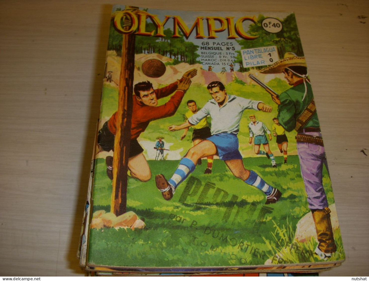 BD Pt Format OLYMPIC N° 5 1964 Editions ARTIMA BD AVENTURES SPORTIVES - Autre Magazines