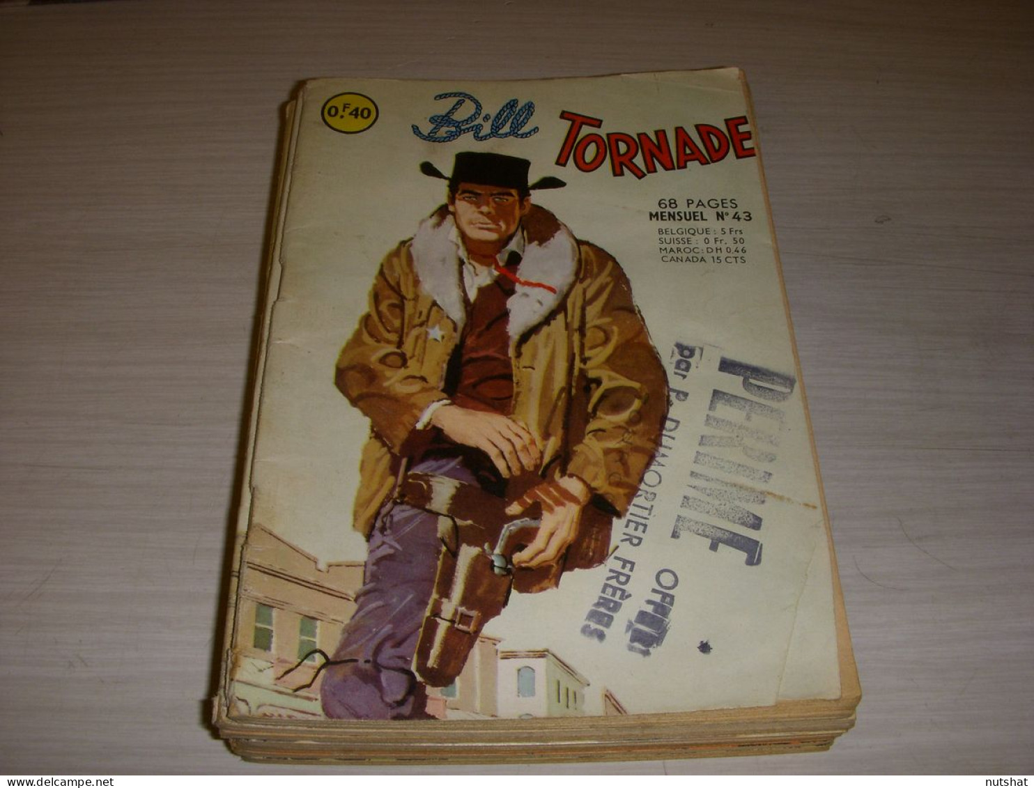 BD Pt Format BILL TORNADE N° 43 1963 Editions AREDIT ARTIMA BD WESTERN - Autre Magazines