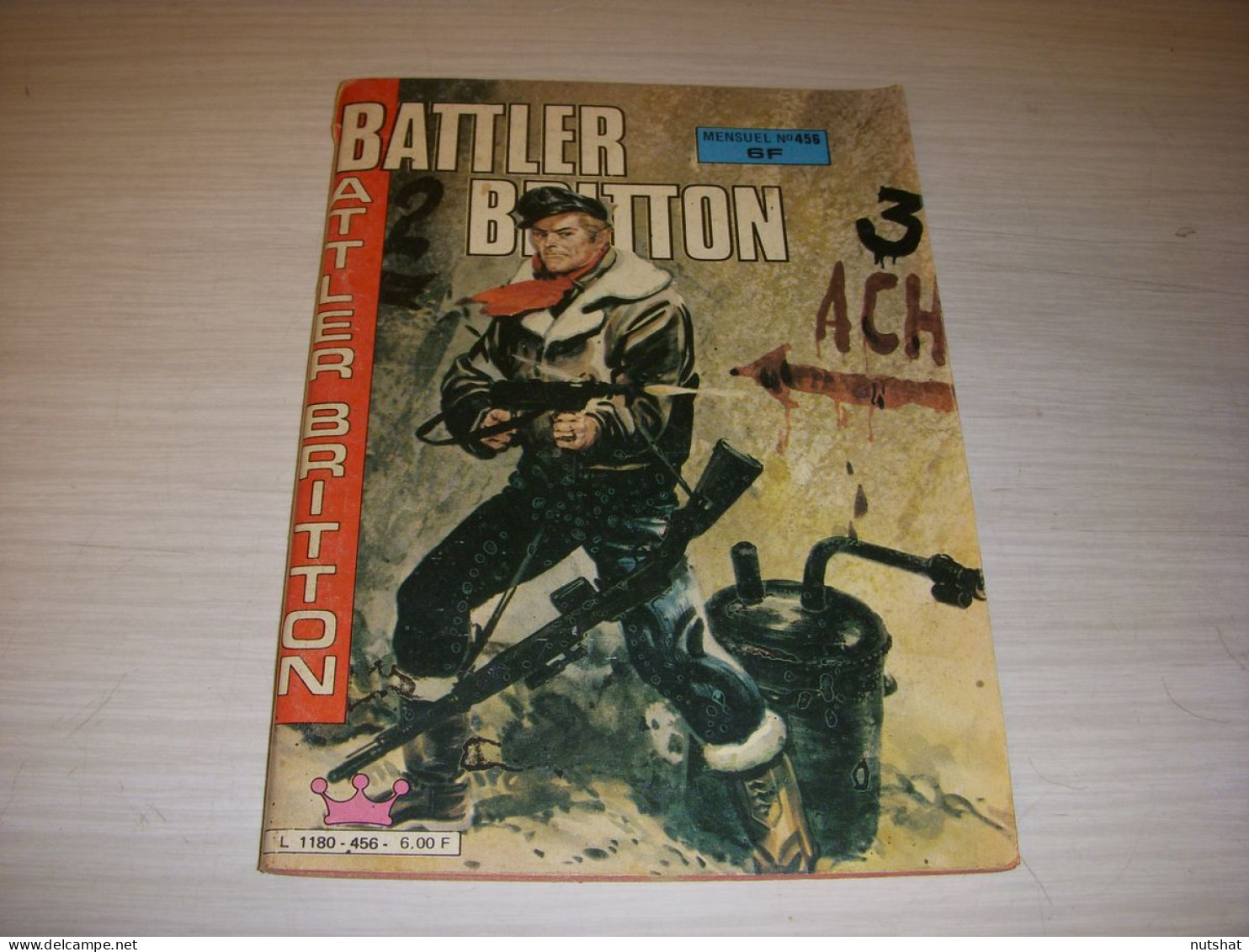 BD Pt Format BATTLER BRITTON 456 01.1985 3BD + MARAT V. HUGO Le CAPITAINE HARVEY - Otras Revistas