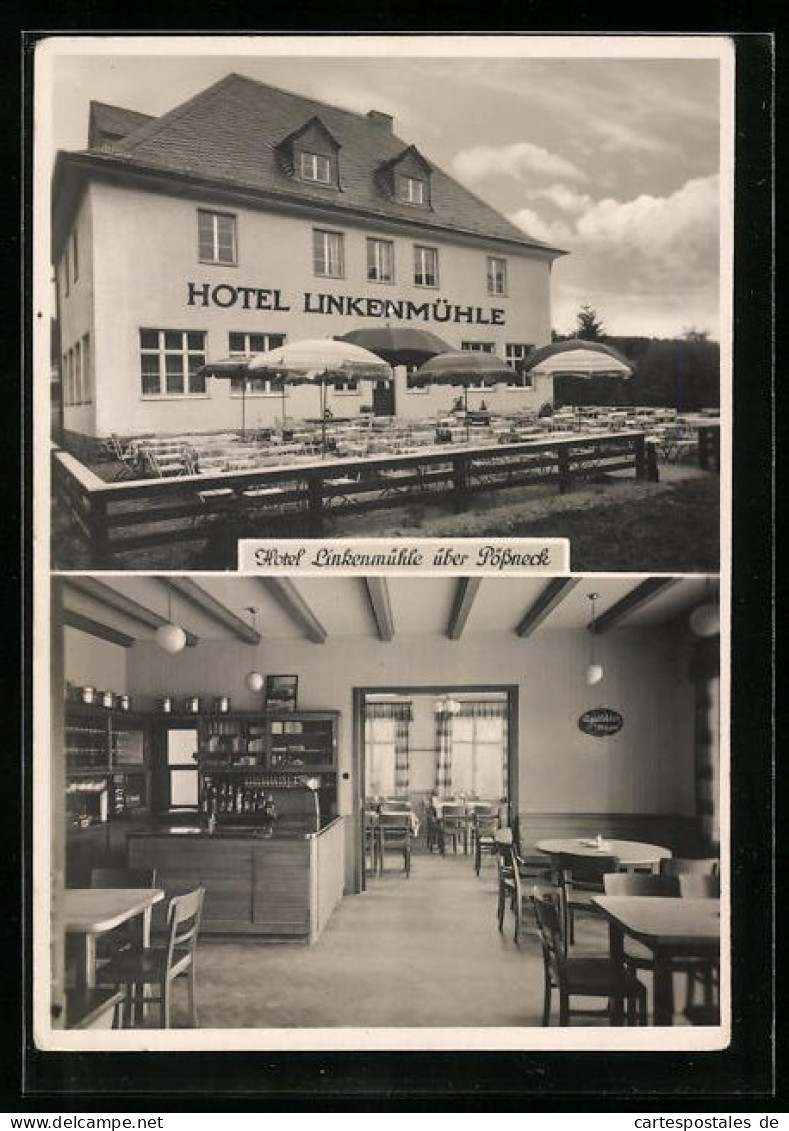 AK Pössneck, Hotel Linkenmühle  - Pössneck