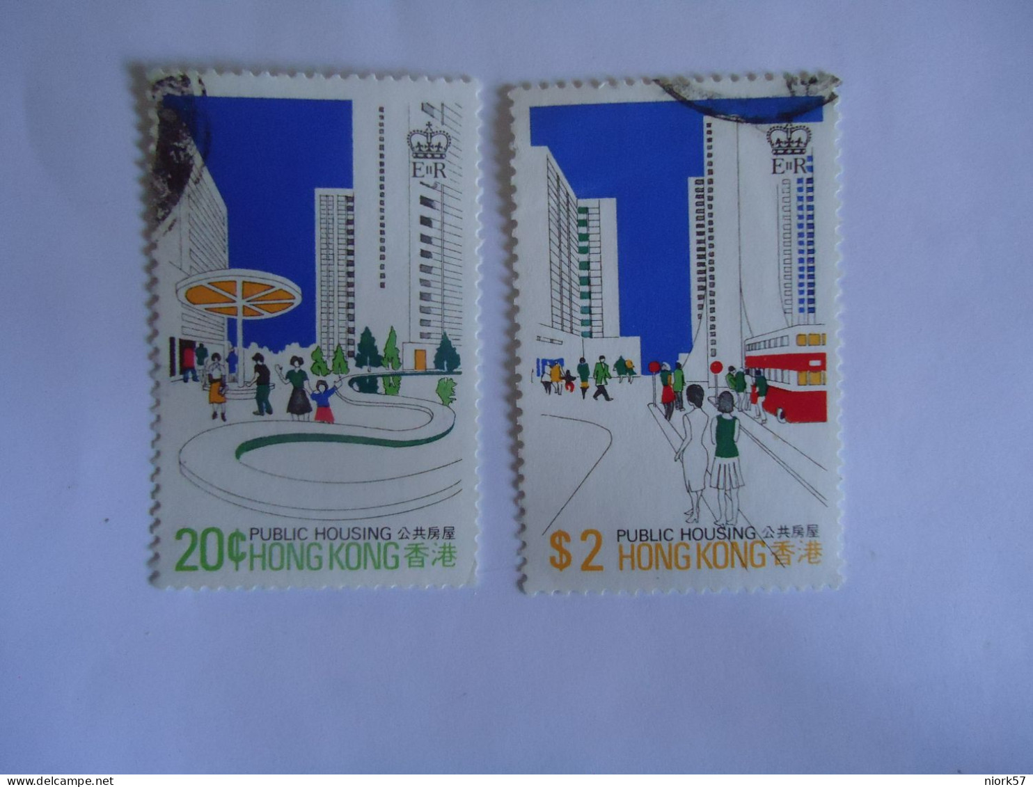 HONG  KONG  USED STAMPS TRANSPORT BUS - Andere & Zonder Classificatie