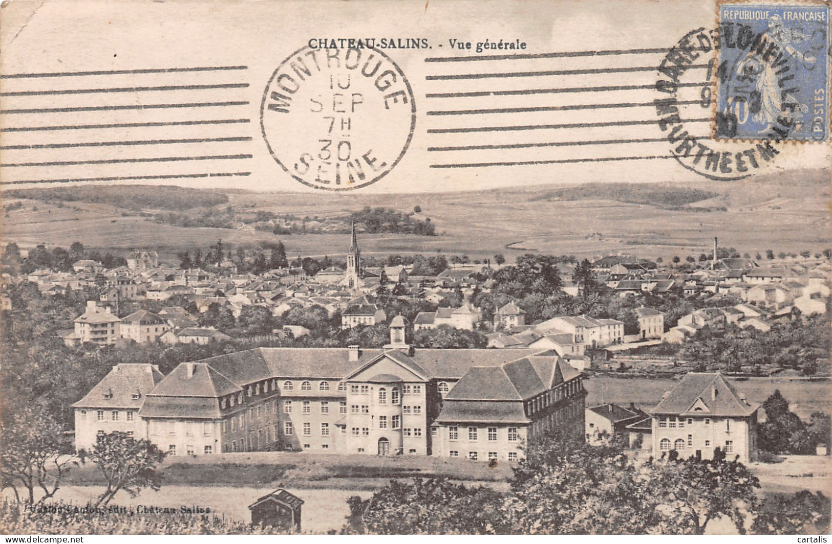 57-CHATEAU SALINS-N°C-3680-D/0229 - Chateau Salins