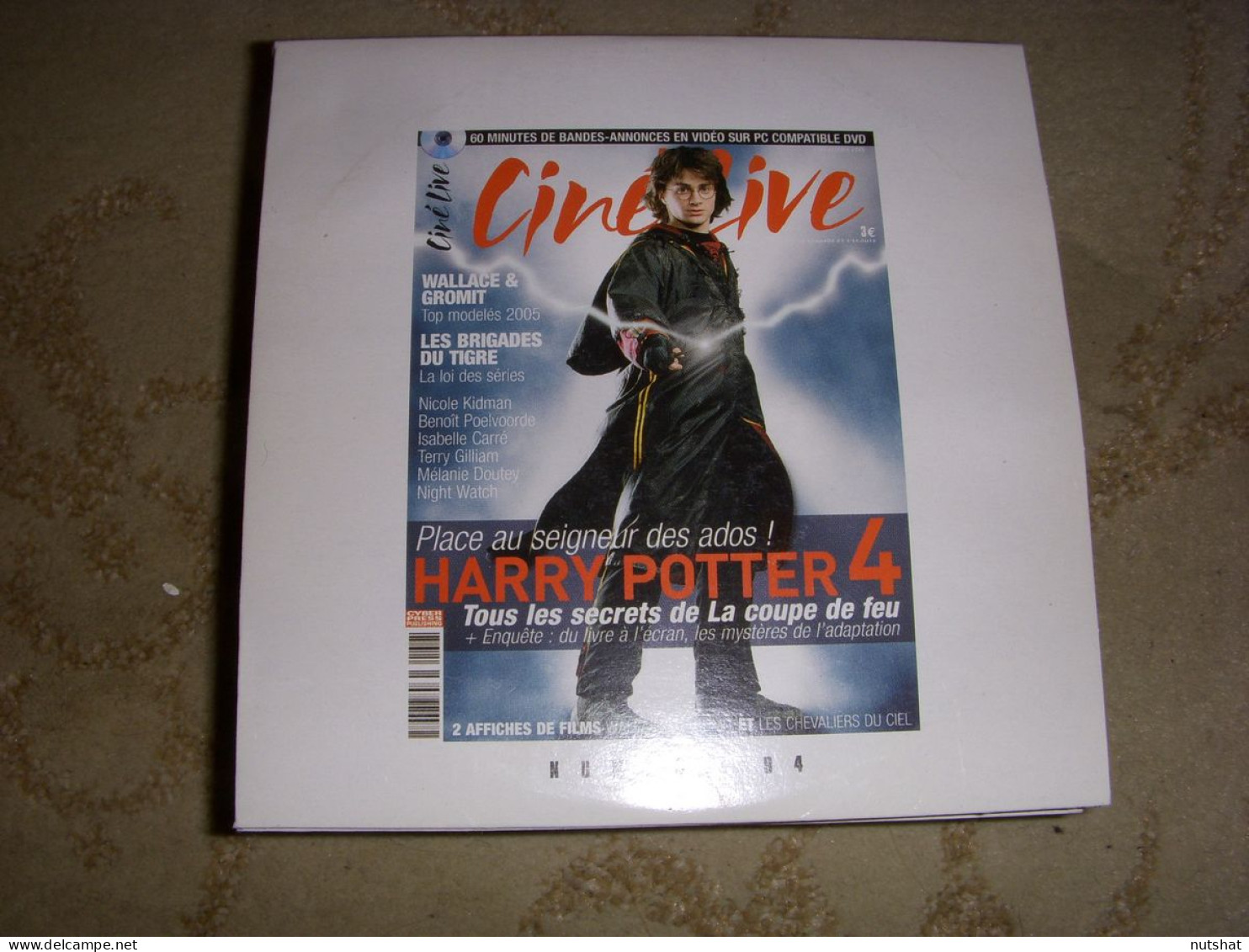 CD PROMO BANDES ANNONCES FILM CINE LIVE 94 10.2005 HARRY POTTER ASTERIX VIKINGS - Other Formats