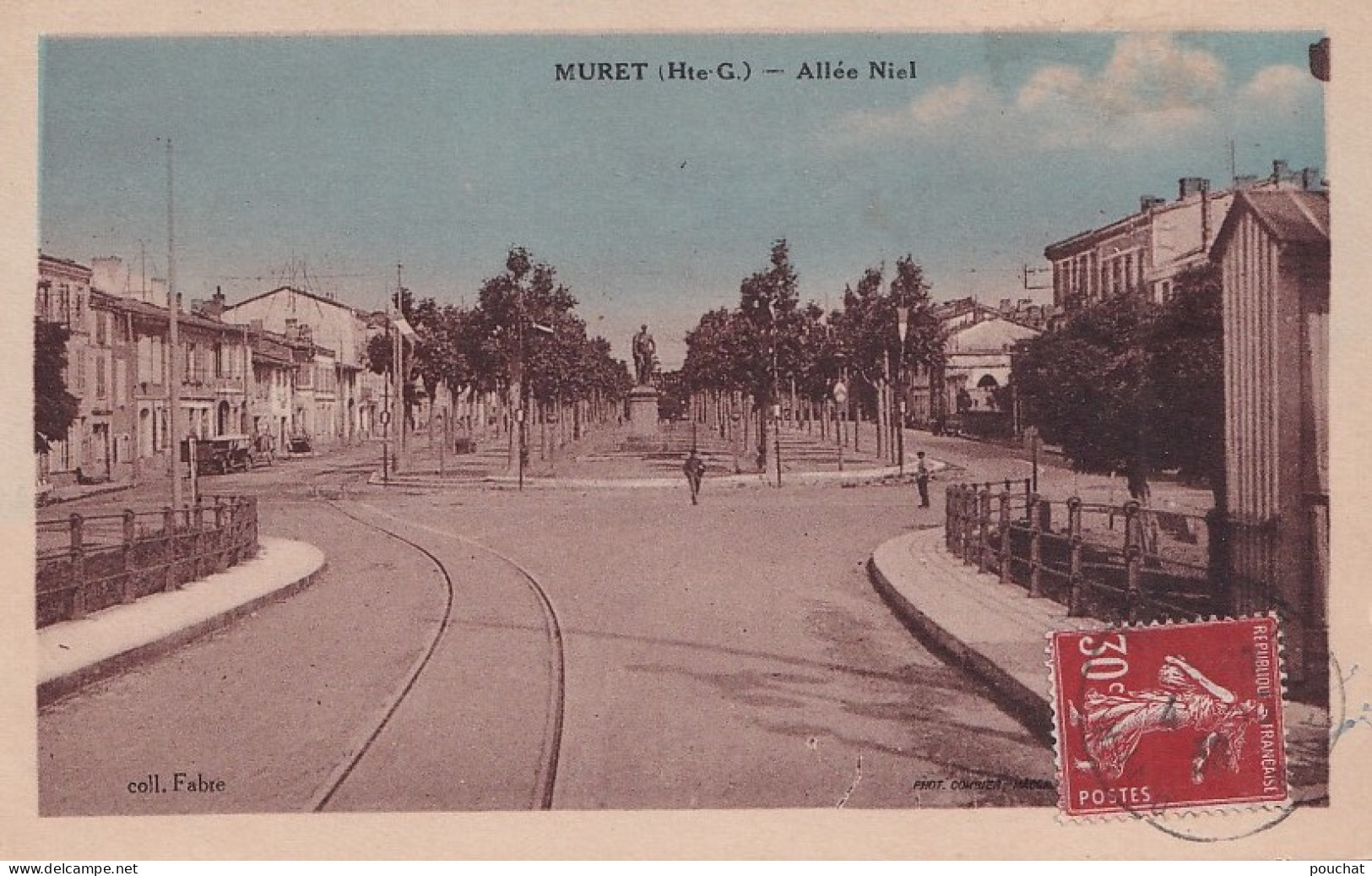 A5-31) MURET - HAUTE GARONNE - ALLEE NIEL - EN 1938 - Muret