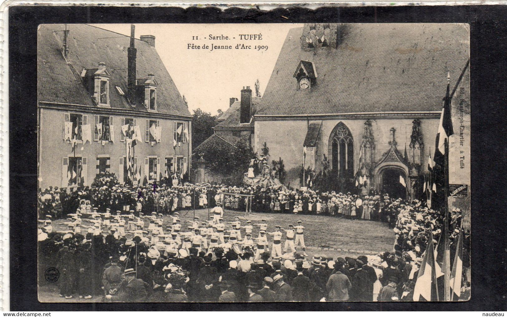 TUFFE (72) Fête De Jeanne D'Arc 1909 - Tuffe