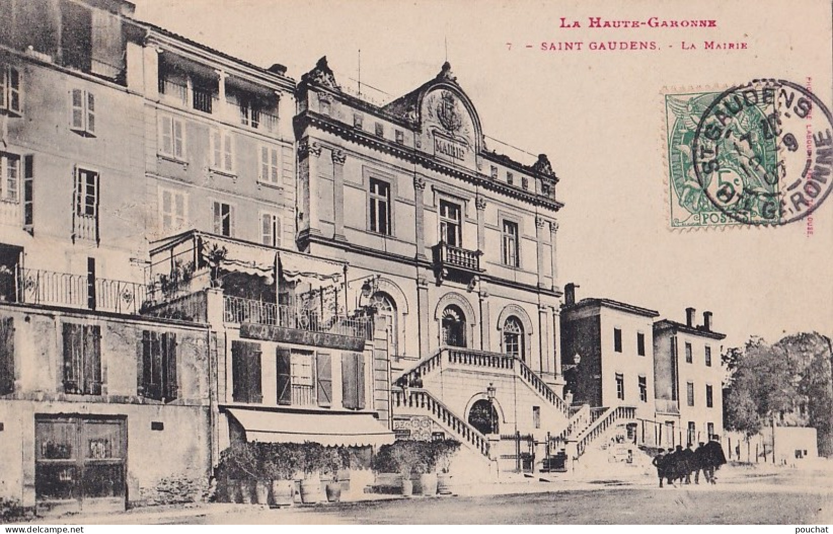 A20-31) SAINT GAUDENS - HAUTE GARONNE - LA MAIRIE  - EN 1907 - Saint Gaudens