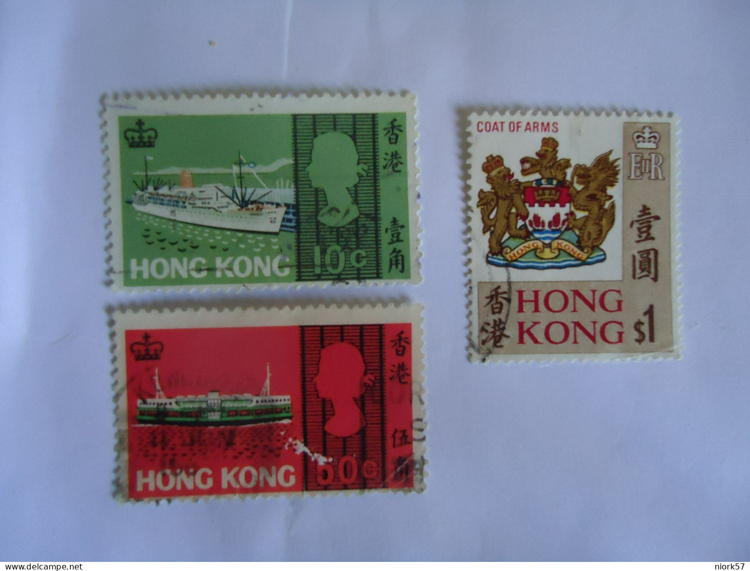 HONG  KONG  USED STAMPS  LOT 3 - Altri & Non Classificati