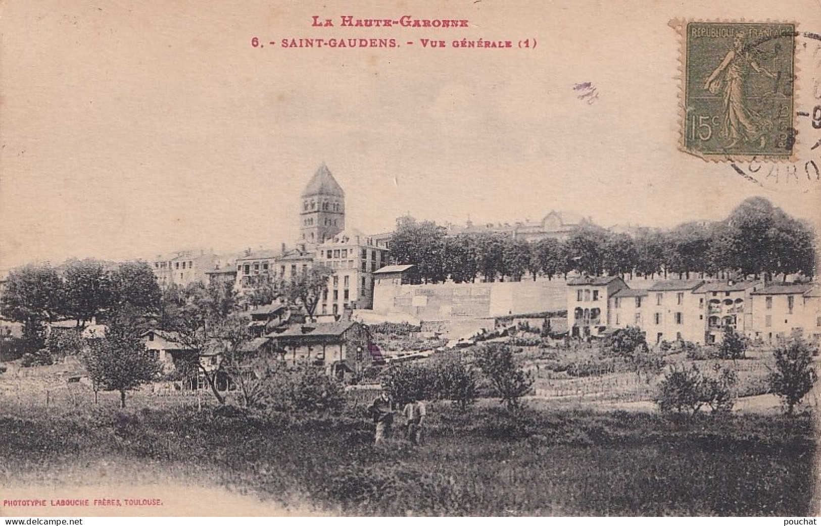 I7-31) SAINT GAUDENS - HAUTE GARONNE -  VUE  GENERALE N° 1 - EN 1917  - Saint Gaudens