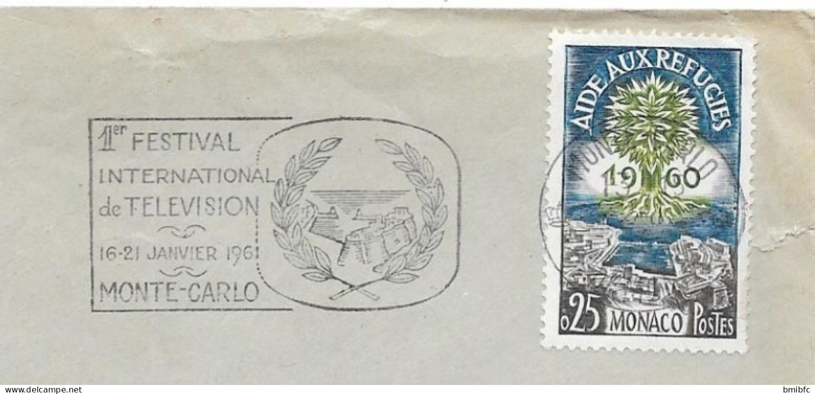 1960 Sur Lettre AIDE AUX RÉFUGIÉS - Storia Postale