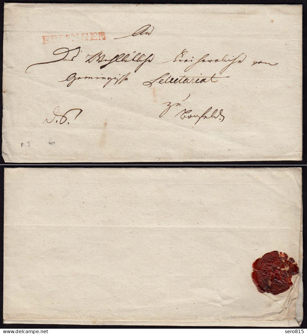 Baden - Umschlag Vorphila Stempel EPPINGEN L1r   (15843 - Other & Unclassified