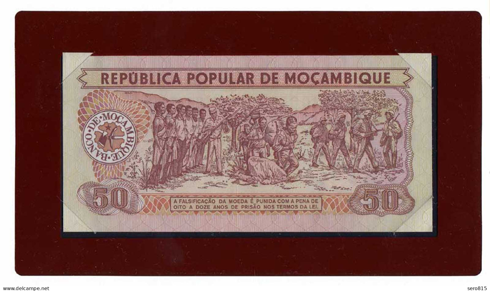 Banknotes Of All Nations - Mosambik 50 Meticais 1980 Pick 125 UNC (15625 - Andere - Afrika