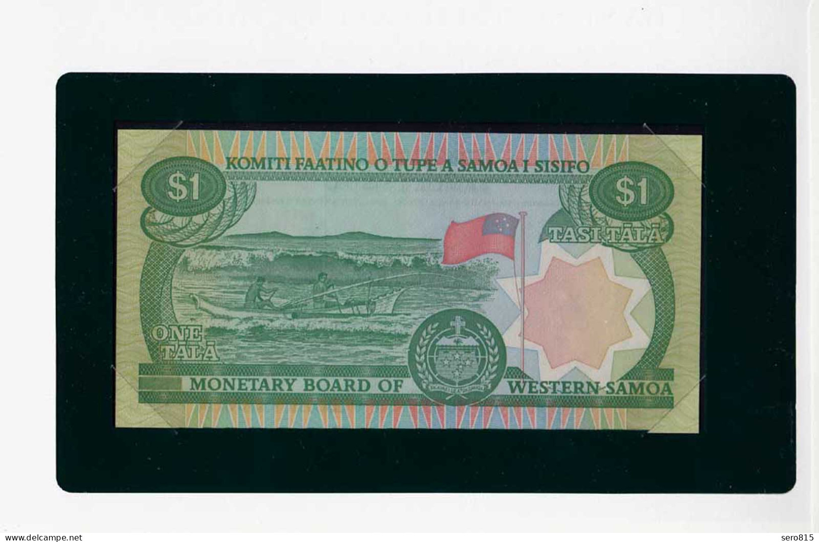 Banknotes Of All Nations - Samoa I Sisifo 1 Tala 1980 Pick 19 UNC (15615 - Sonstige – Ozeanien