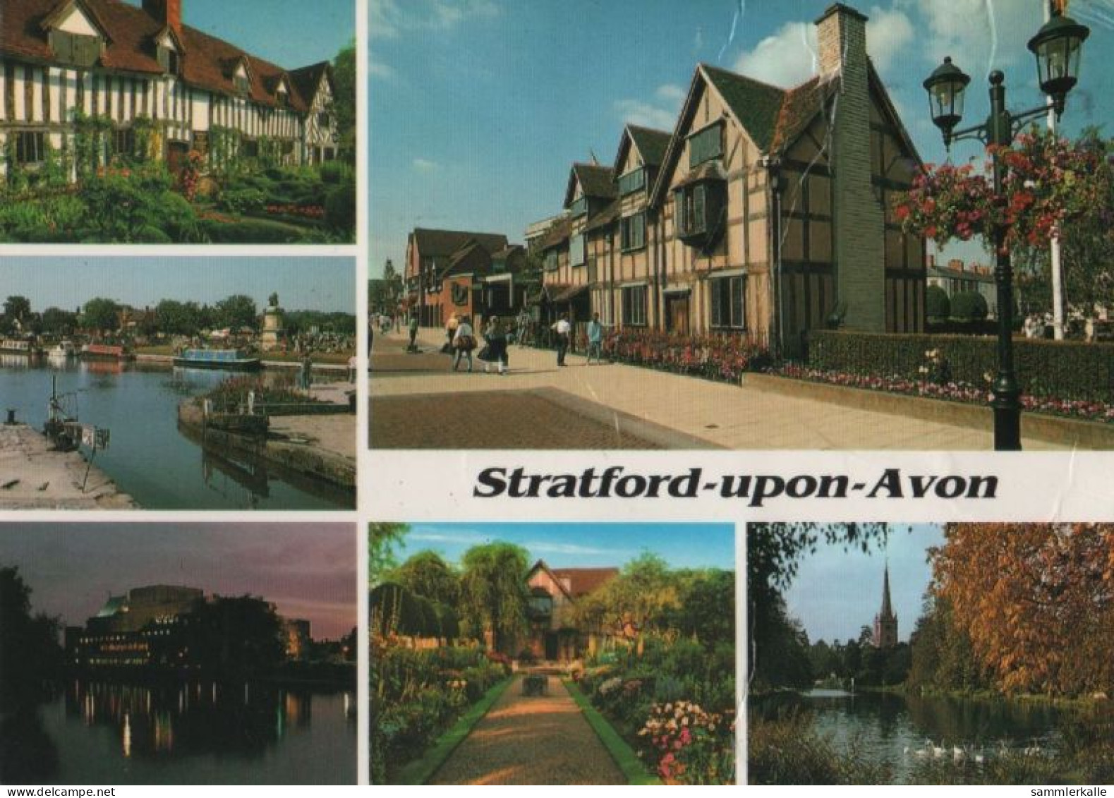 74762 - Grossbritannien - Stratford-upon-Avon - Mit 6 Bildern - 1991 - Stratford Upon Avon