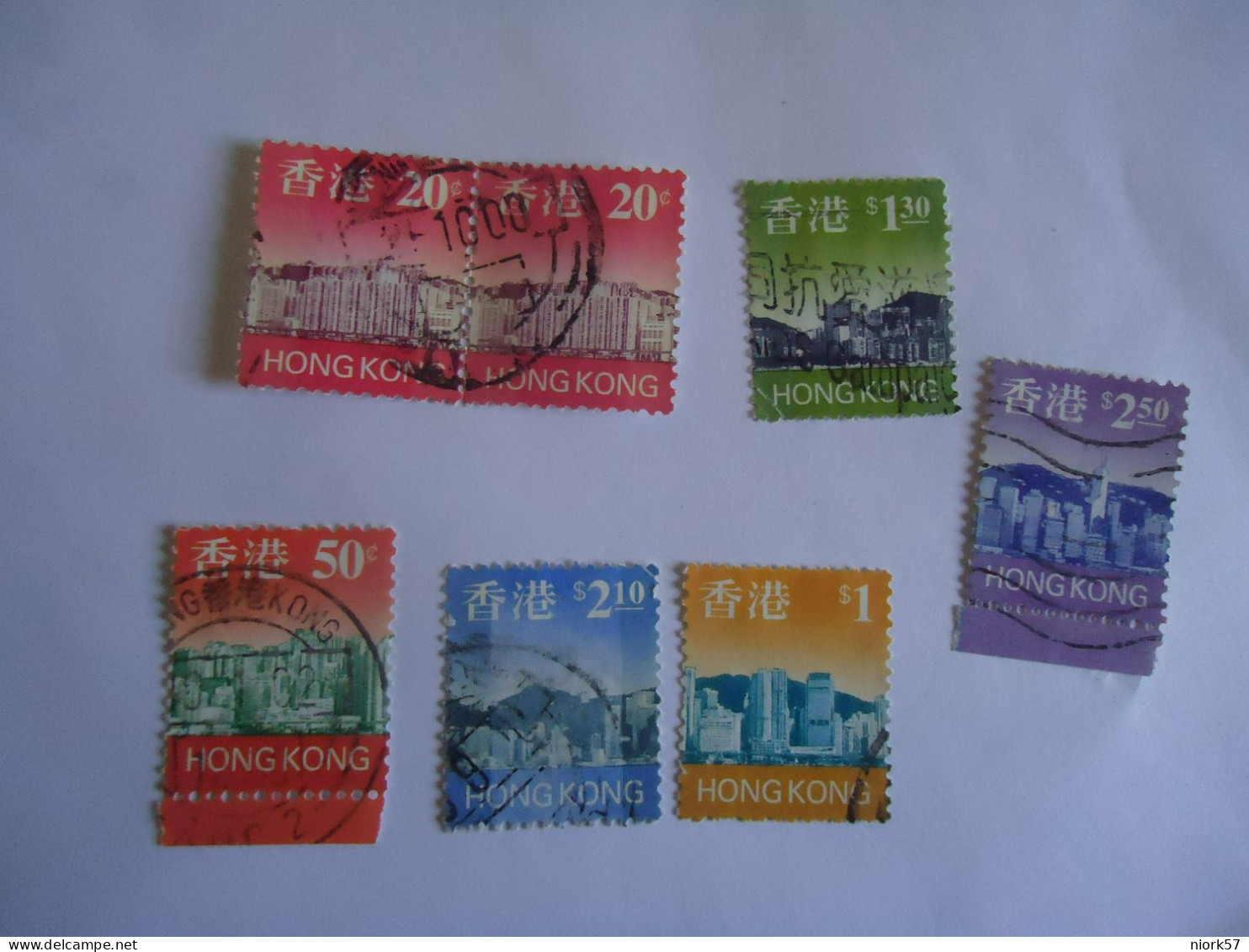 HONG  KONG  USED  STAMPS  BUILDING 7 - Other & Unclassified