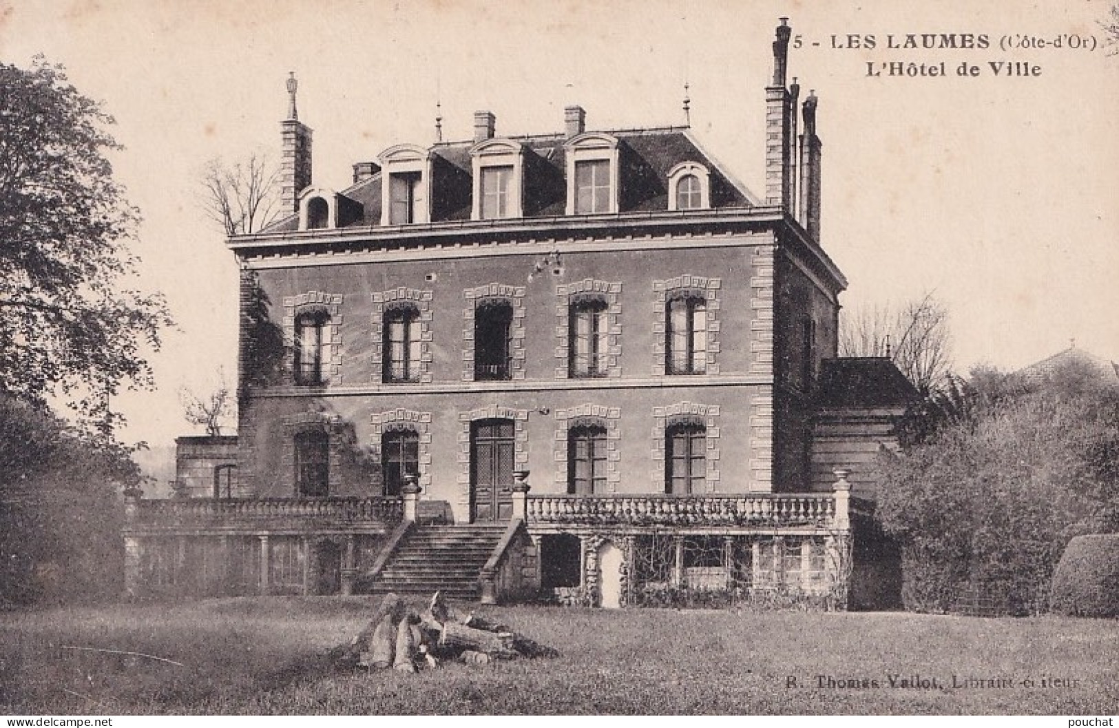 A4-21) VENAREY LES LAUMES - COTE D ' OR -  L ' HOTEL DE VILLE - (2 SCANS) - Venarey Les Laumes