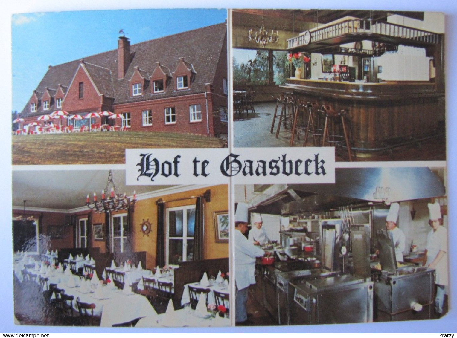 BELGIQUE - BRABANT FLAMAND - LENNIK - GAASBEEK - Hôtel Restaurant "Hof Te Gaasbeek" - Lennik