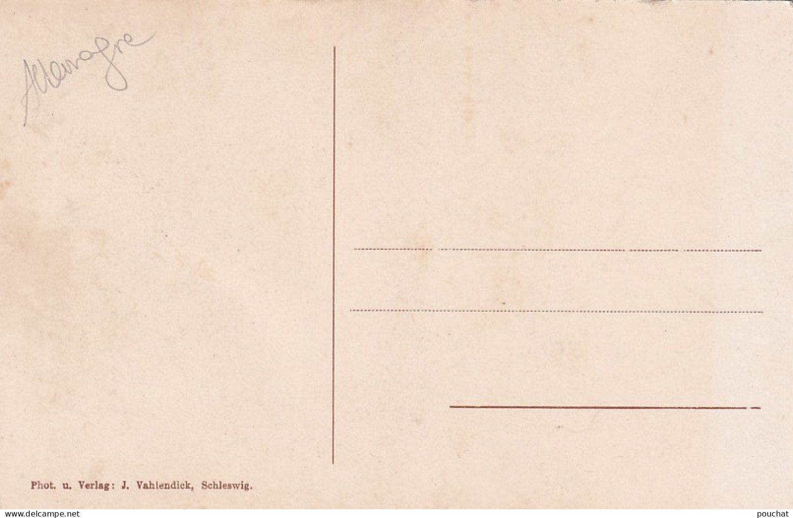 A21- ETABLISSEMENT WALDMUHLE SCHLESWIG - INH - W. VALENTIN - KONZERTGARTEN - ( 2 SCANS ) - Schleswig