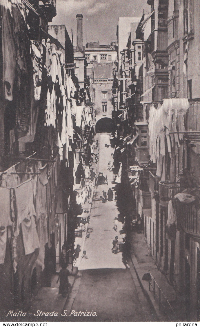 Malta: 1924: Ansichtskarte  - Malta