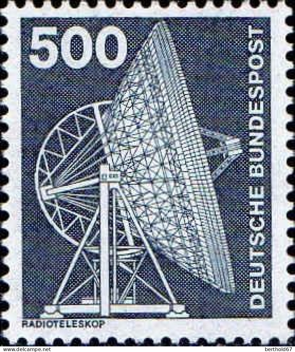 RFA Poste N** Yv: 708 Mi:859 Radioteleskop (Thème) - Telecom