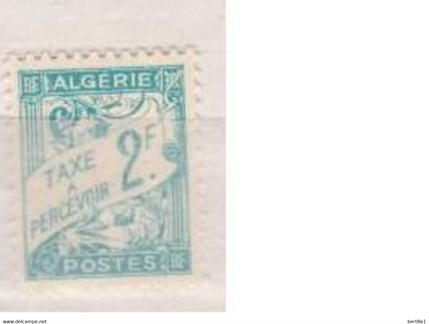 ALGERIE       N°  YVERT    TAXE  30   NEUF SANS CHARNIERE      ( NSCH  1/33 ) - Timbres-taxe