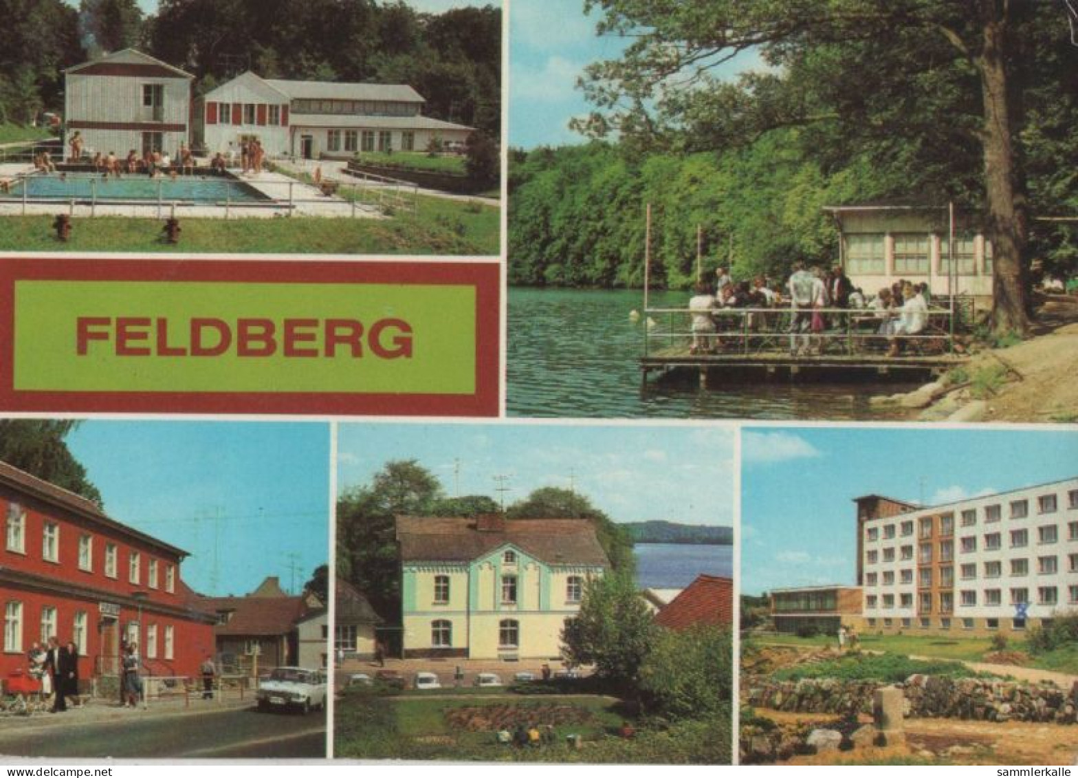 74098 - Feldberg, Feldberger Seenlandschaft - U.a. Luzinhalle - 1986 - Feldberg