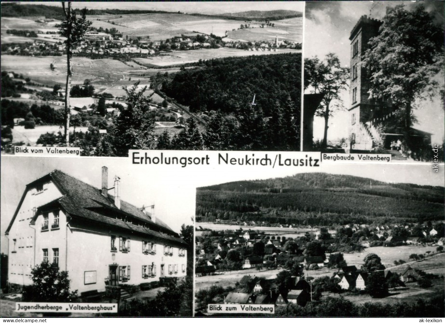 Neukirch (Lausitz) Oberneukirch  Jugendherberge "Valtenberghaus Valtenberg 1974 - Neukirch (Lausitz)